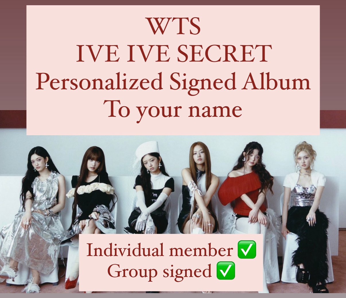 貴重　IVE サイン入り IVE JAPAN [WAVE] All Member Autographed Signed Album | eBay