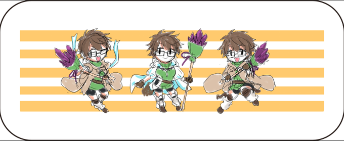 間に合えばアウスちゃんメガネケース(ペンケース)出したい～～～ 