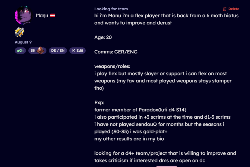 FA post after ages

Likes and Reposts are appreciated🫡