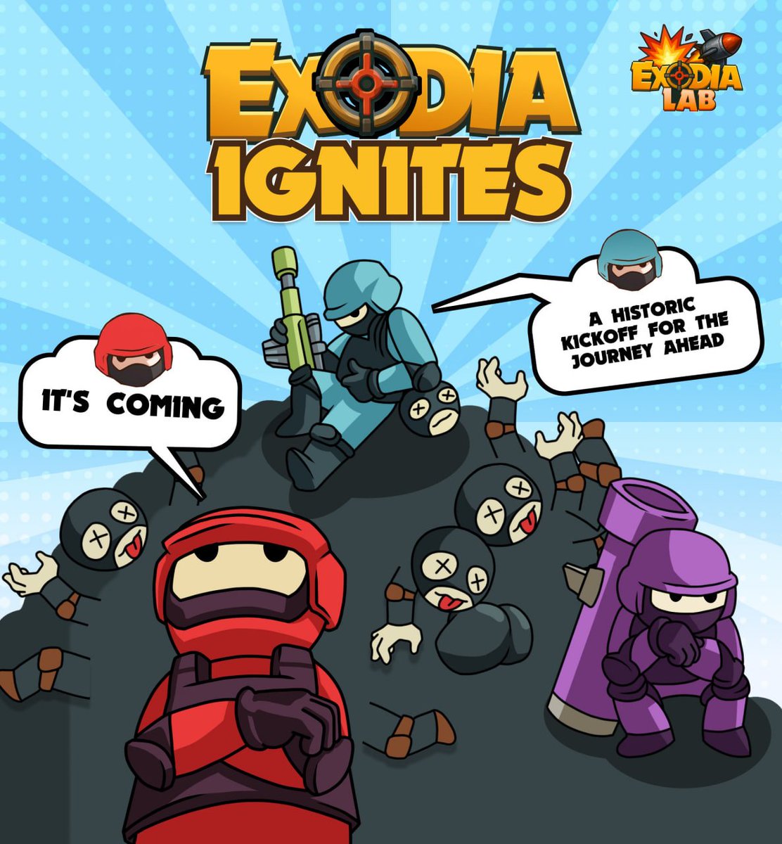 cptyang_1104rl's tweet image. 🚨 GIVEAWAY TIME  🚨

@ExodiaLab , NEW Play to Earn game on @solana
 
Im giving away (3 winners):

🎁 3x Chests (0,1 $SOL each)

📌To enter:

✅Follow @Cptyang_1104rl &amp;amp; @ExodiaLab
✅LIKE + RT 
✅Create account: fighter.exodialab.com/?inviteCode=35…
✅Join Discord: discord.com/invite/exodial……