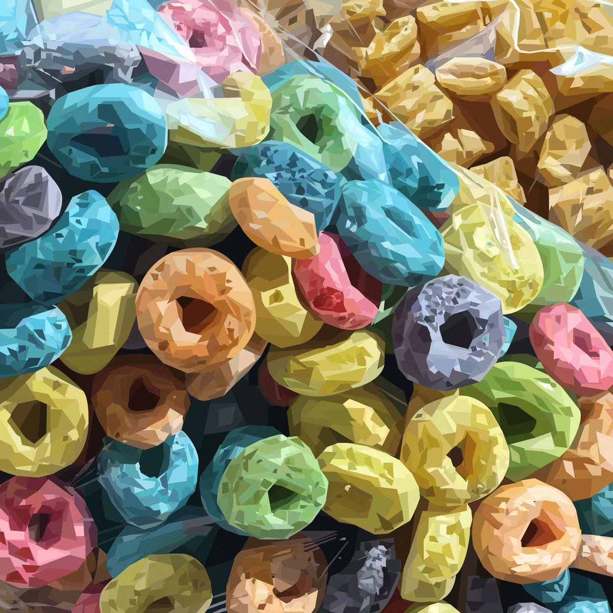 Finally done with this piece!! The backbone of a healthy breakfast 🥣🌈
1/