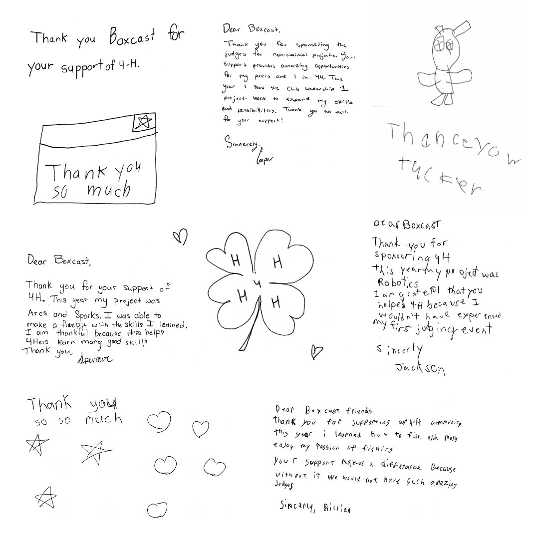 What a privilege it was to help with judging for the Ohio State 4-H competition! ✨ 

Receiving over 50 heartfelt thank you cards from the participants absolutely made our week. 

#4H #CommunityLove #GivingBack #STEM #FutureLeaders