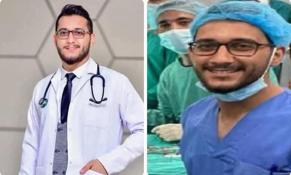 Young Egyptian surgeon Mahmoud abu Amsheh, who had treated hundreds of people wounded in Israeli strikes, has been murdered by Israeli occupation forces in Gaza!