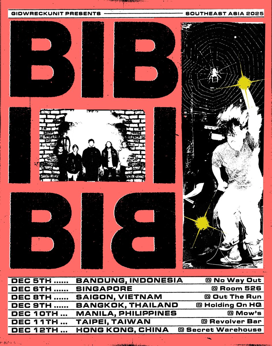 BIB in Southeast Asia this December 🥰
