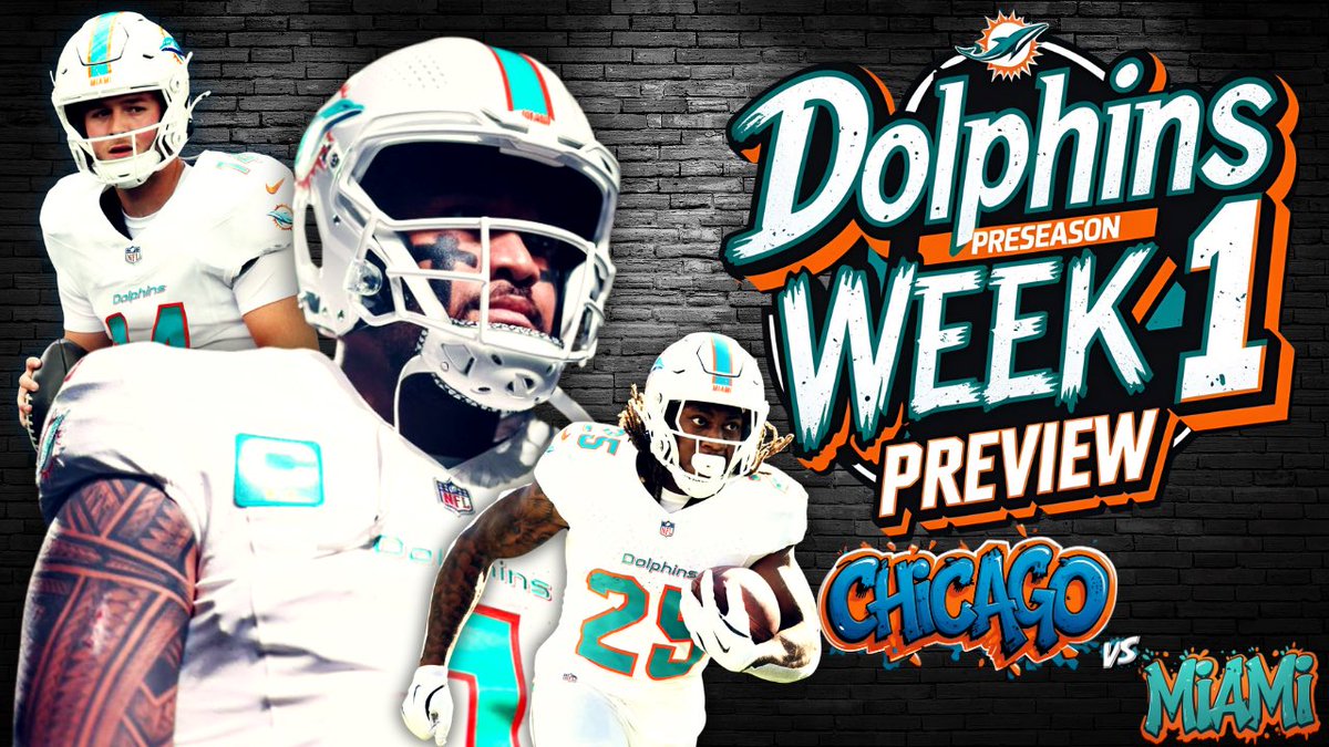 Fins Talk Sports Network (@finstalknetwork) on Twitter photo Good morning & #PhinsUp Dolphins fans!
Join <a href="/BobbyFinsTalk/">Bobby Fins Talk</a> & special guest <a href="/Atrain8712/">Atrain87-Raineydaypod</a> of the <a href="/raineydaypod/">Raineydaypod</a> on a new episode of Fins Talk Today at Noon EST!
They preview the <a href="/MiamiDolphins/">Miami Dolphins</a> 🐬 #preseason week one match up against the Bears 🐻 - - Watch live: Good morning & #PhinsUp Dolphins fans!
Join <a href="/BobbyFinsTalk/">Bobby Fins Talk</a> & special guest <a href="/Atrain8712/">Atrain87-Raineydaypod</a> of the <a href="/raineydaypod/">Raineydaypod</a> on a new episode of Fins Talk Today at Noon EST!
They preview the <a href="/MiamiDolphins/">Miami Dolphins</a> 🐬 #preseason week one match up against the Bears 🐻 - - Watch live: