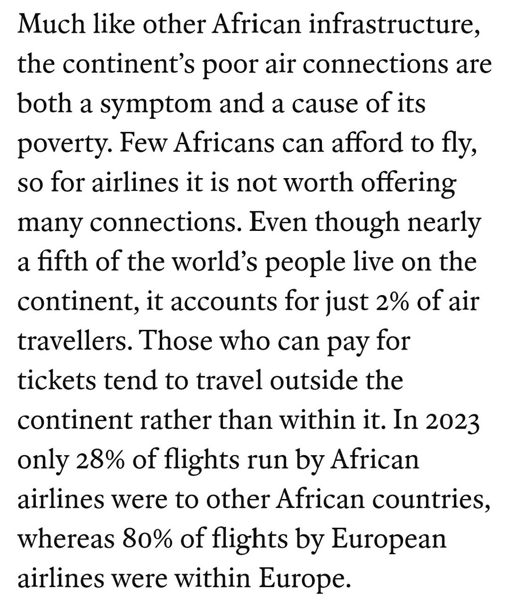 'Africa' doesn't exist

"A Tanzanian and a Senegalese who want to do business can meet more conveniently in Doha than in Dar es Salaam or Dakar."

archive.is/8mL10