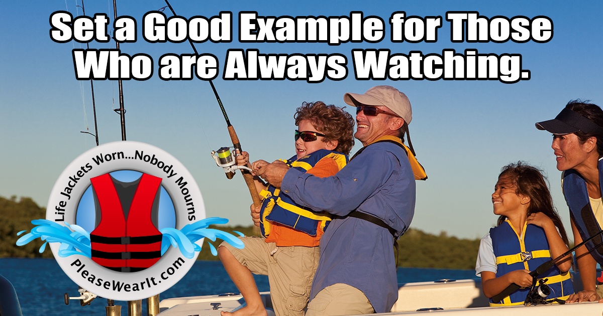 Before you set out on your next water adventure, please make sure everyone including yourself is wearing a properly-fitted life jacket. <a href="/PleaseWearIt/">Please Wear It</a>