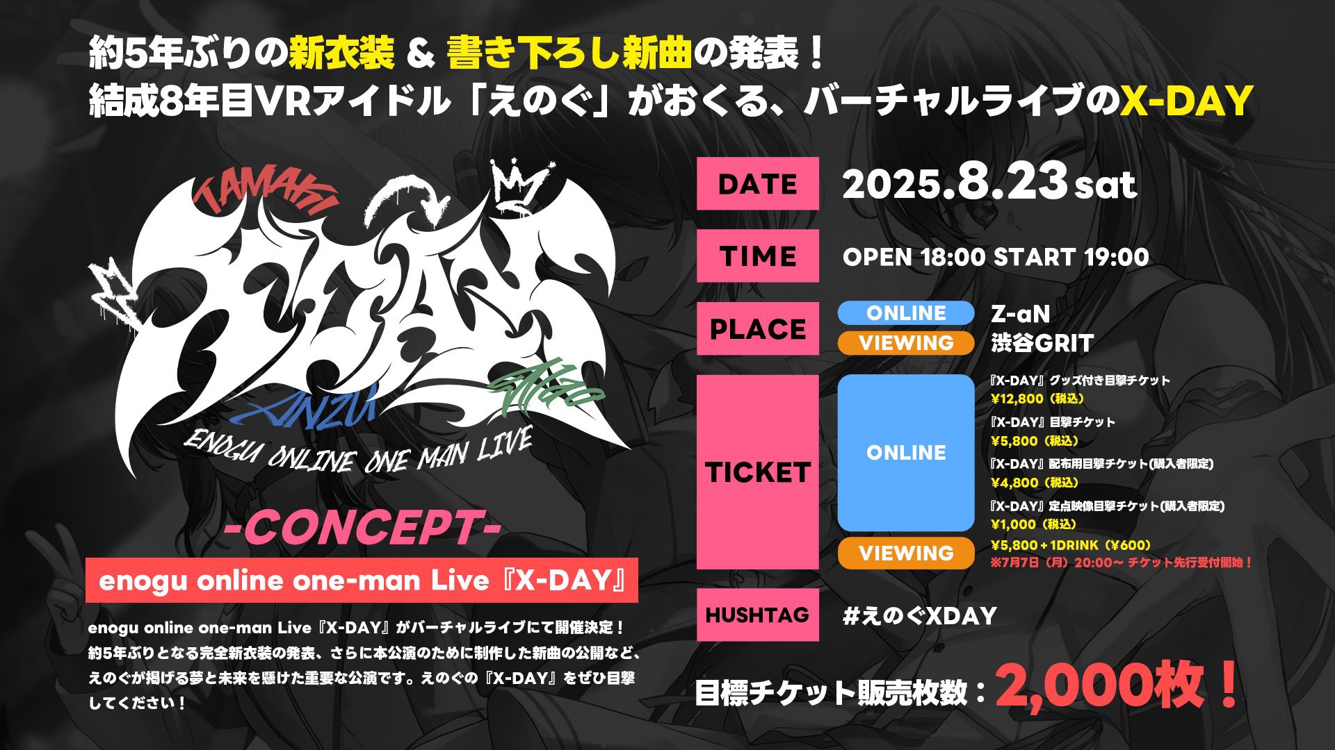 ViVinightチケット Tokyo 7th Sisters VISUALIVE NANASUTA MINI LIVE starring SiSH