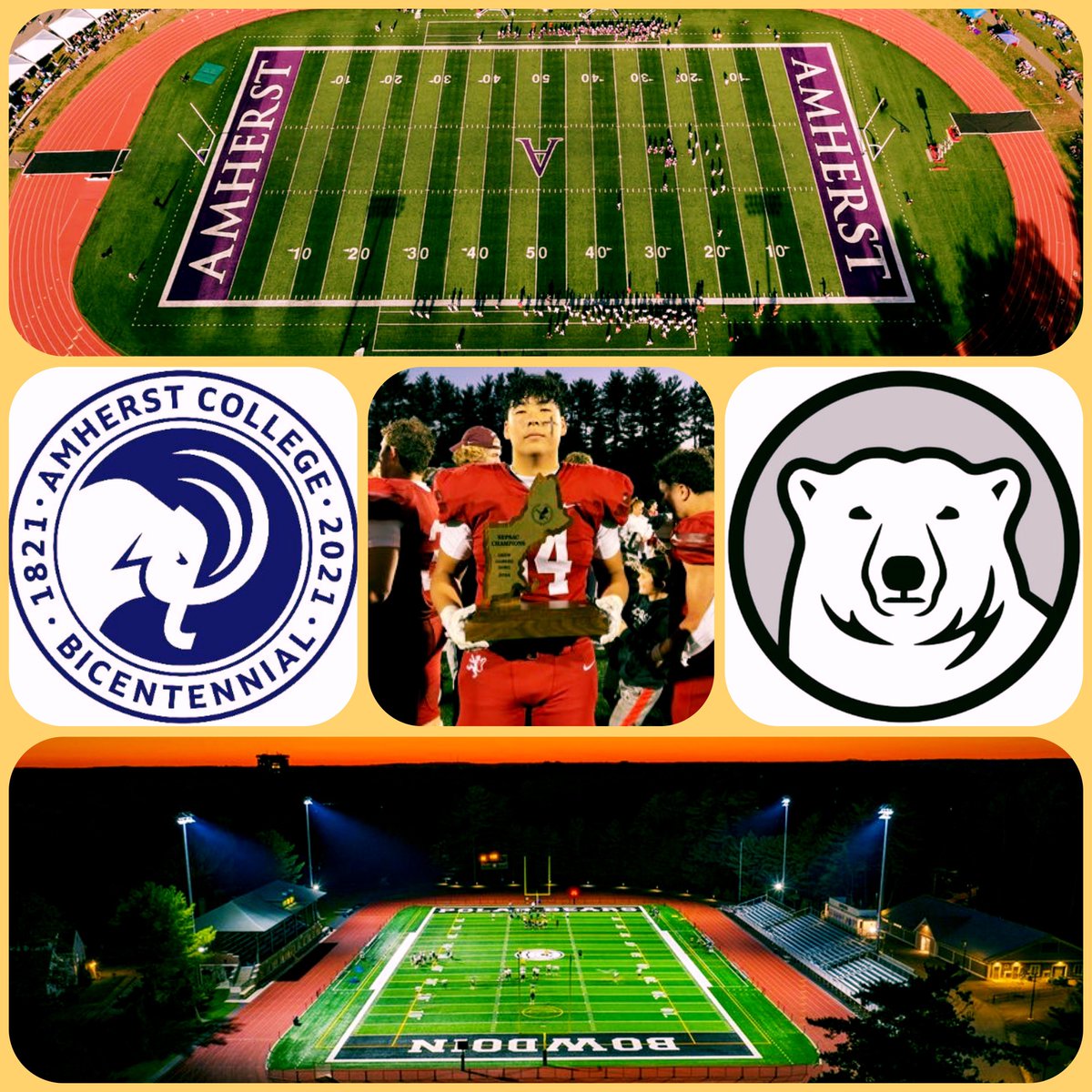 NE-Recruits (@ne6fb_recruits) on Twitter photo ⭕️ F F E R E D🤝 x2
<a href="/PEAFootball/">ExeterFootball</a>’s 6’2 250 DE | DT <a href="/joekim0324/">Joe Kim</a> (‘26) has earned the support through the admissions processs from <a href="/AmherstCollFB/">Amherst College Football</a> & <a href="/BowdoinFB/">Bowdoin Football</a>‼️
<a href="/NESCAC/">NESCAC</a> elite #d3fb 📚 🏈
Congrats Joe.
#NEPSAC ⭕️ F F E R E D🤝 x2
<a href="/PEAFootball/">ExeterFootball</a>’s 6’2 250 DE | DT <a href="/joekim0324/">Joe Kim</a> (‘26) has earned the support through the admissions processs from <a href="/AmherstCollFB/">Amherst College Football</a> & <a href="/BowdoinFB/">Bowdoin Football</a>‼️
<a href="/NESCAC/">NESCAC</a> elite #d3fb 📚 🏈
Congrats Joe.
#NEPSAC
