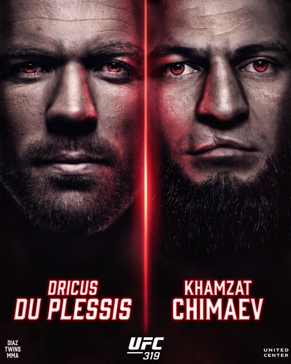 UFC 319 ⚔️🩸

1 week away! #UFC319