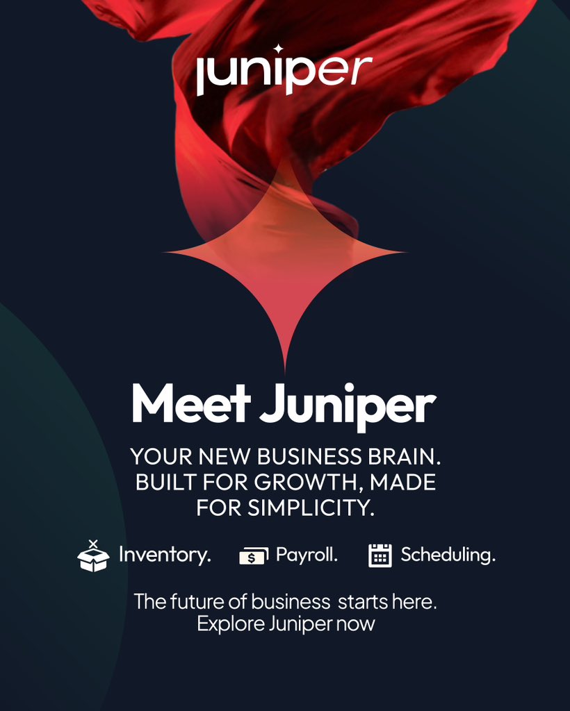 riskgratis's tweet image. Your business has enough moving parts, your tools shouldn't be one of them.
Juniper puts your operations, people, and plans in one smooth flow, so you can spend less time managing and more time growing.
#JuniperAfrica #SmartBusinessTools