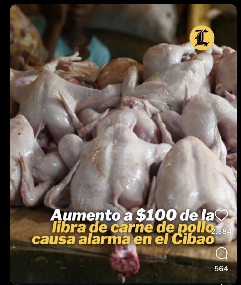 Esta foto publicada por el Listín Diario demuestra que el gobierno y el presidente Abinader mienten cuando dicen que con el salario mínimo de hoy se compra más que con el salario mínimo de 2012. Esto no lo aguanta nadie, al pueblo se lo está llevando el mismísimo D…