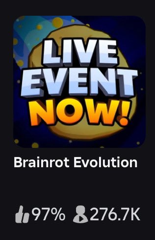 thebluepurples's tweet image. WOW! 🤩

#BrainrotEvolution #ROBLOX #RobloxDev #RobloxDevs #composer #sounddesigner #gameaudio #music