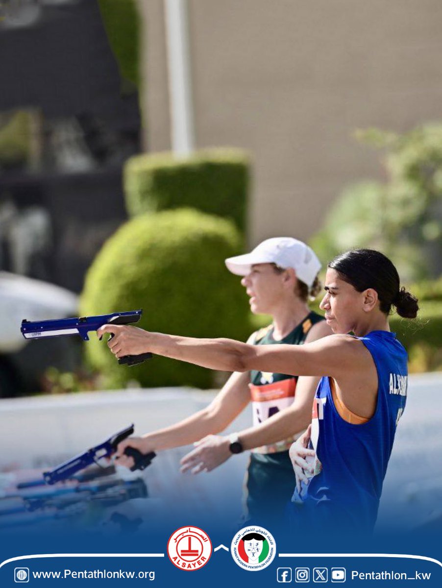 من مشاركة لاعبة منتخبنا الوطني #نوره_الكندري في بطولة العالم للخماسي الحديث - تتابع.
الاسكندرية 2025..🇪🇬