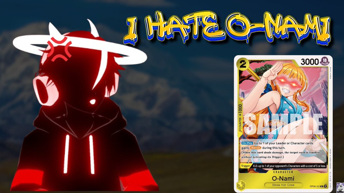 New episode of reaching the summit is OUT, where I get destroyed by one Yellow One piece card Not ONCE but Twice. #optcg #tcg 
youtu.be/M3R9DHGoaXI