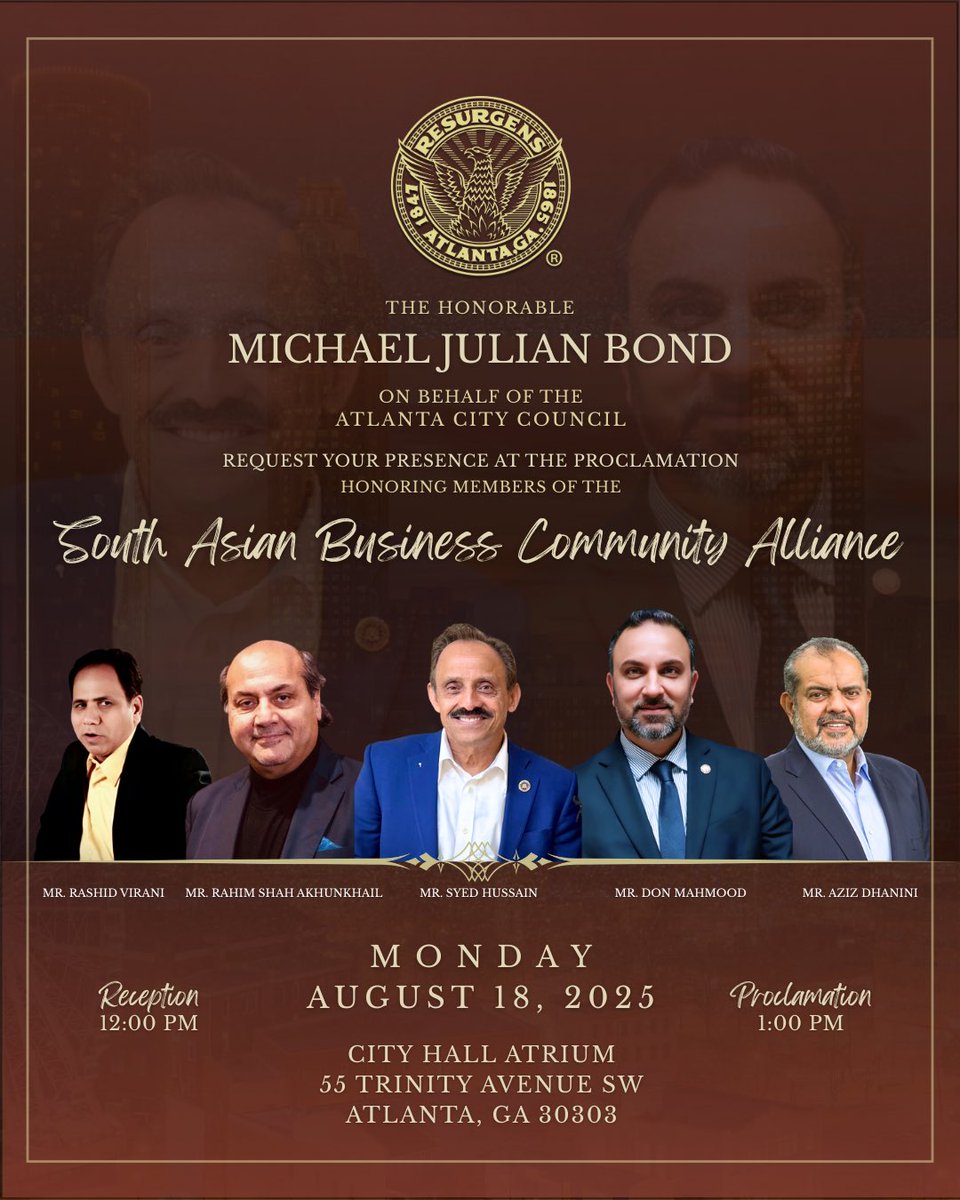 realDonMahmood's tweet image. Incredibly honored to receive recognition from @Michael_J_Bond &amp;amp; the Atlanta City Council 🏆

This #proclamation confirms I&apos;m on the right path, despite every challenge, grateful to stand with fellow change makers.

#DECISION168 #RealDonMahmood #AtlantaBiz #MedSmarter #z2Squared