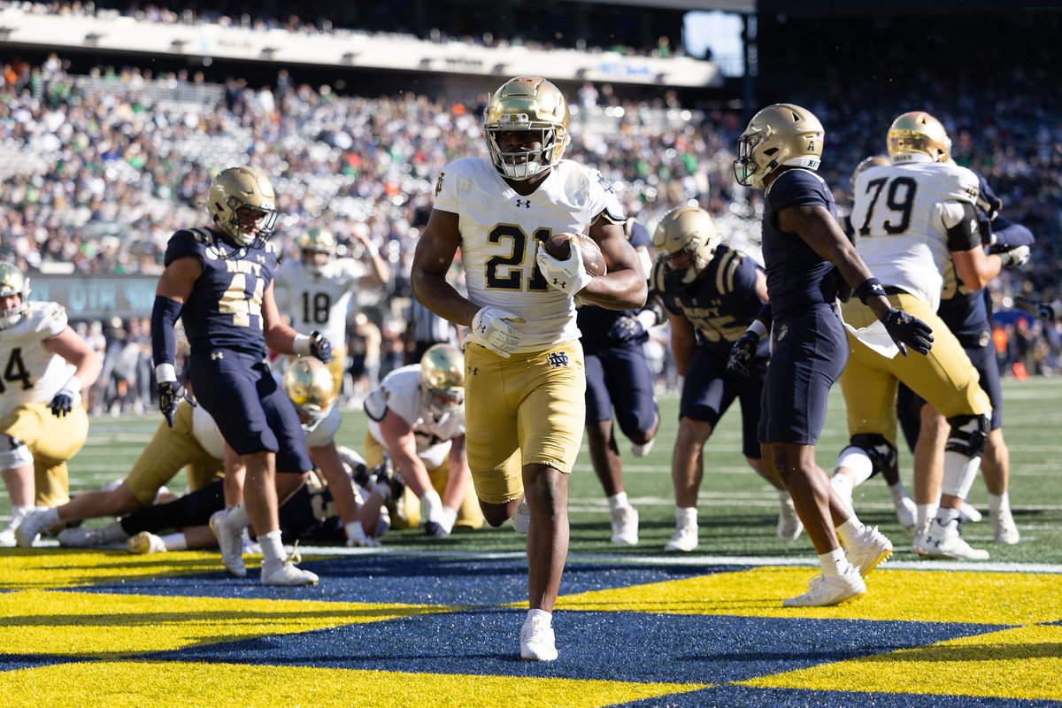 Tyler James (@tjamesnd) on Twitter photo #NotreDame RB Kedren Young will miss the 2025 season with a torn ACL in his right knee.
<a href="/BGInews/">BlueandGold.com</a> story from <a href="/tbhorka/">Tyler Horka</a>: on3.com/teams/notre-da… #NotreDame RB Kedren Young will miss the 2025 season with a torn ACL in his right knee.
<a href="/BGInews/">BlueandGold.com</a> story from <a href="/tbhorka/">Tyler Horka</a>: on3.com/teams/notre-da…