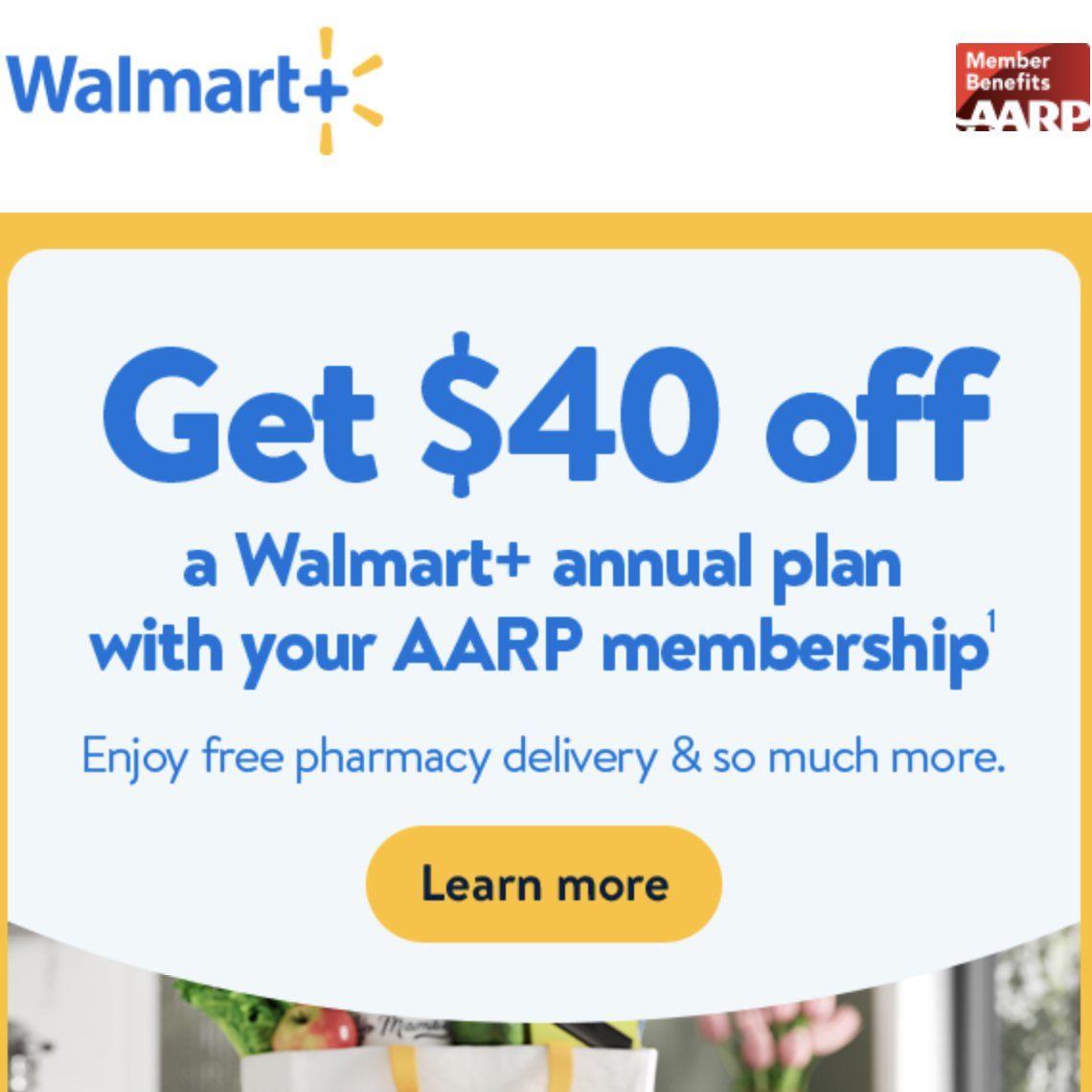 🛩️Join AARP, Anyone 18+ Can Become a Member, Save on Walmart+, Dining, Travel, Rental Cars &amp; Shipping, now $15 via AARP

✍️ AARP Members Save $40 Off Every Year of their Walmart+ Annual Membership

🔗 - link.lordofsavings.com/45sl5K8

#LRDeal | #AD