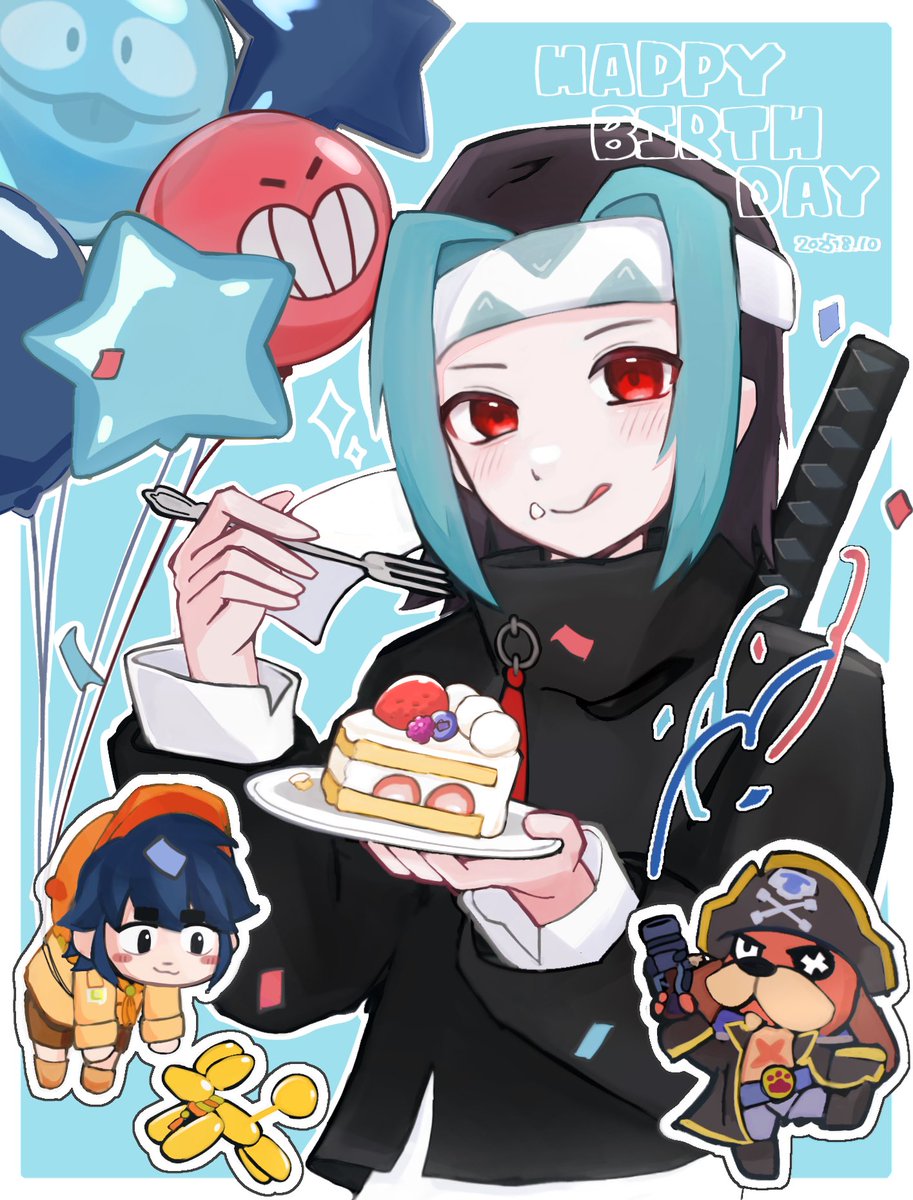 ハッピーバースデーもやさん🎂
ステキな一年になりますように!!

 #Moyart <a href="/Moya_bs/">CR Moya</a> <a href="/Moya_bs2/">しーあーるもや</a> ⚔️