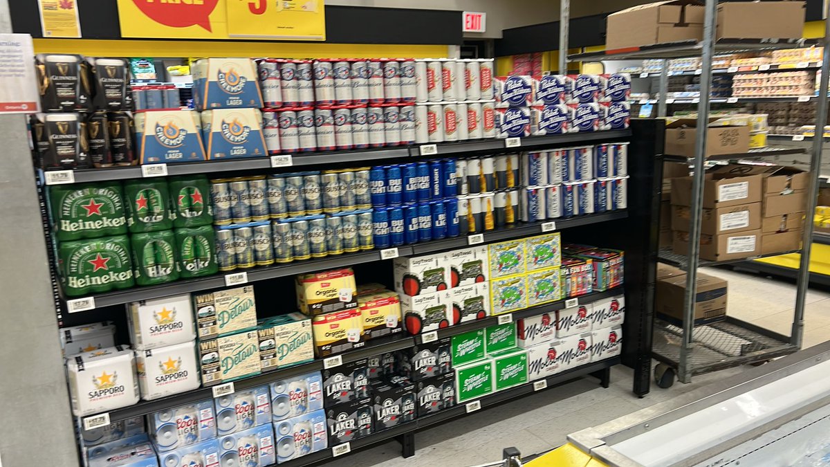 The Junction No Frills is now selling beer.

#beer