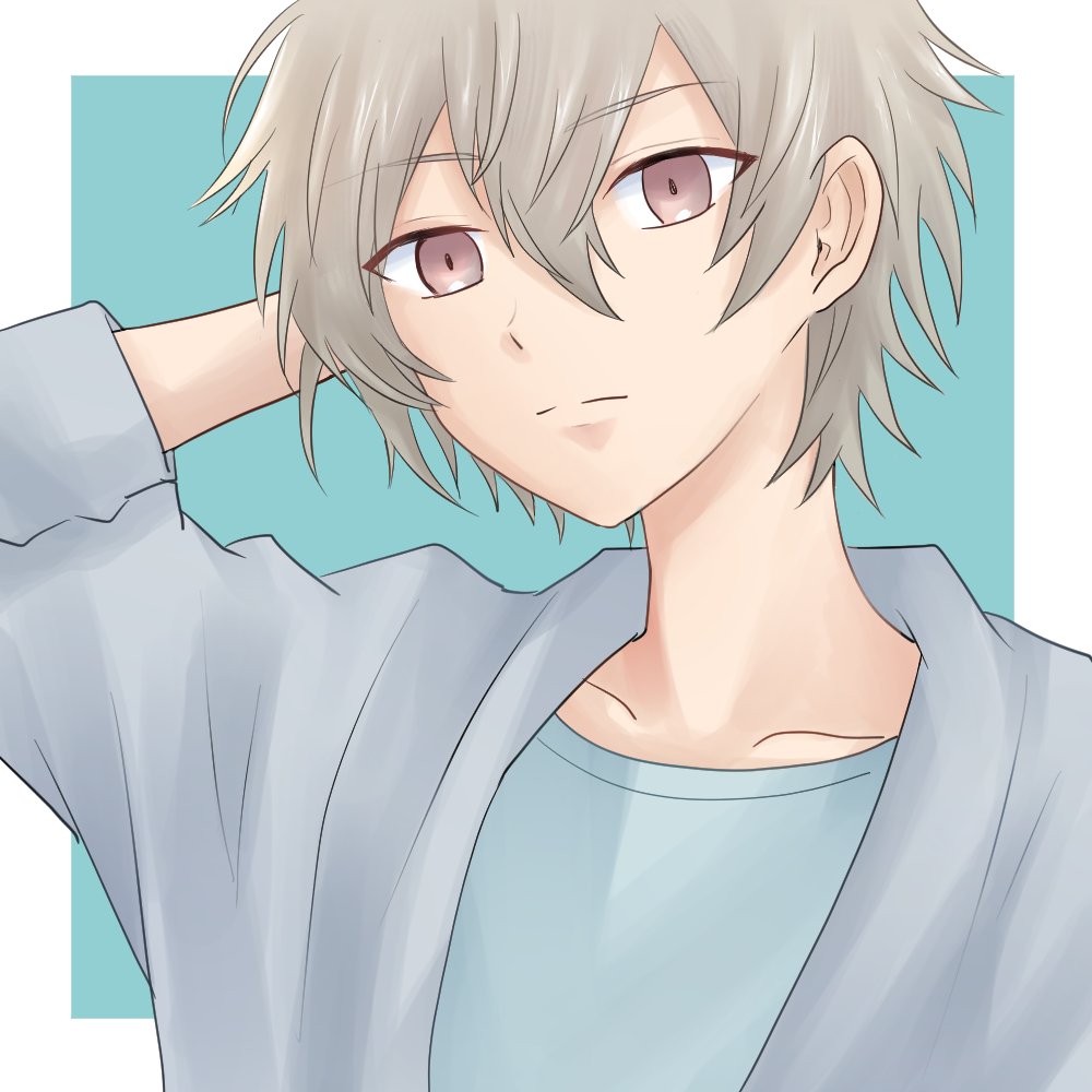 青っぽいだけで涼しげ
#イラスト