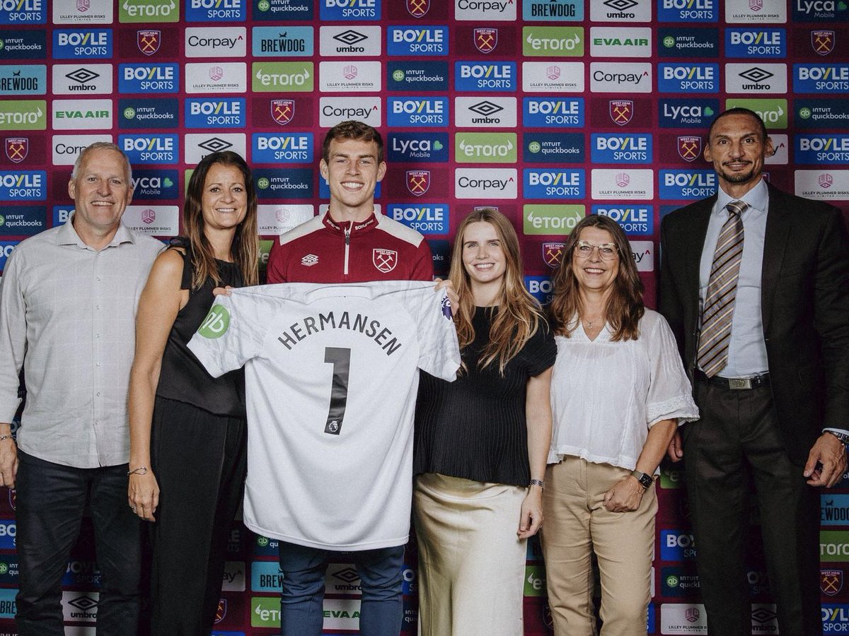 Mads Hermansen (@hermansenmads1) on Twitter photo My new home with the Hammers ⚒️ So happy to be a part of this club <a href="/WestHam/">West Ham United</a>! Can’t wait to get started and do everything I can to help the team achieve its goals 🙌🏼 My new home with the Hammers ⚒️ So happy to be a part of this club <a href="/WestHam/">West Ham United</a>! Can’t wait to get started and do everything I can to help the team achieve its goals 🙌🏼