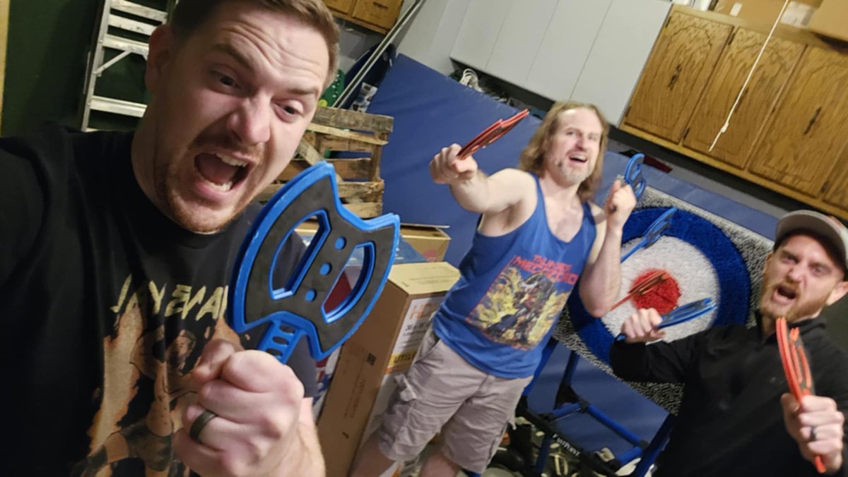 "YOU HAVE MY AXE!"

#BoysNightOut
