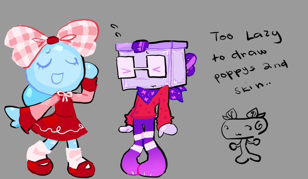 to1leet's tweet image. Long time no see again..hi! Heres an art dump for the new update.. #dandysworld