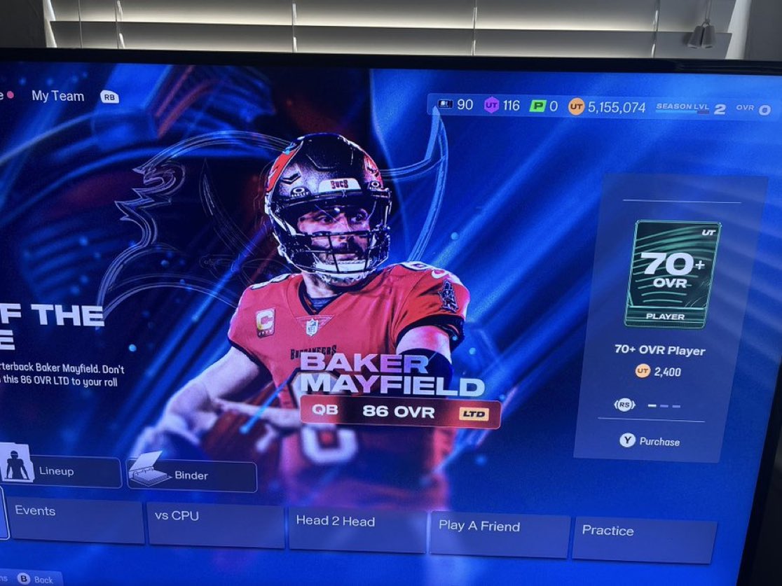 Madden 26 Ultimate Team Coins for Sale

Ban Free

Cheapest price and Quickest Delivery 

XBOX ONLY!

Dms are Open

#madden26 #mut26 #nfl #mut #ultimateteam