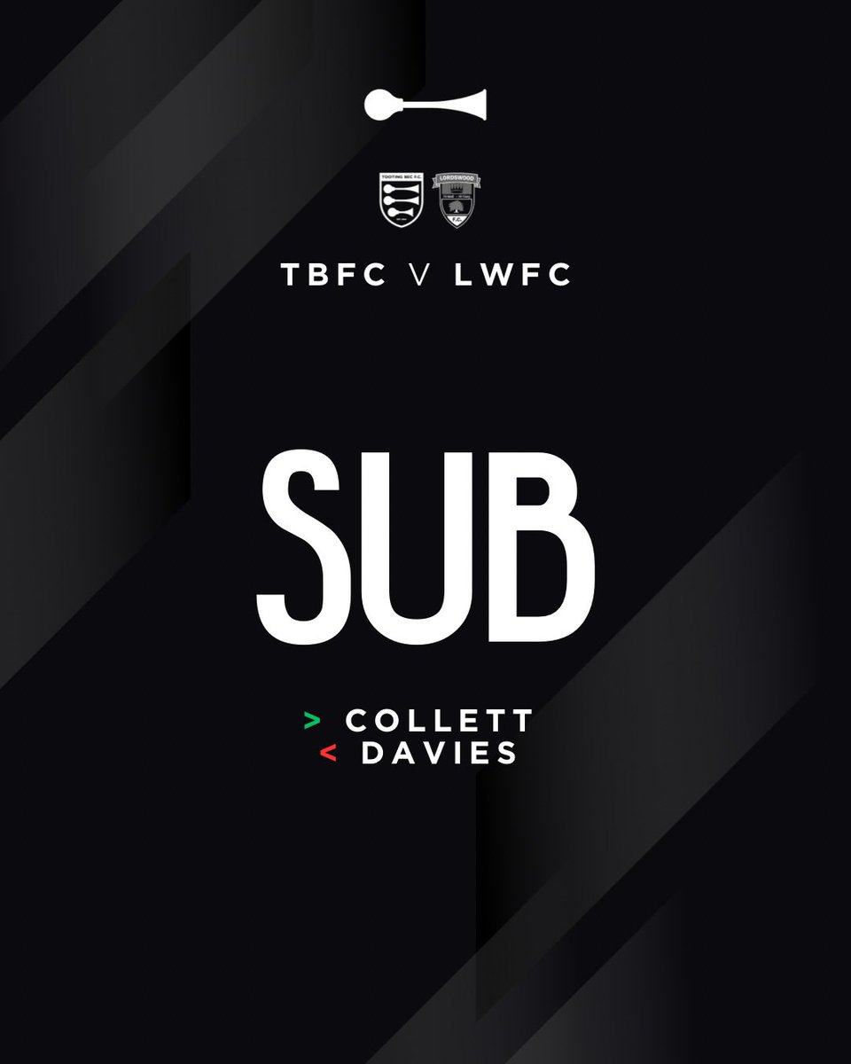 🔁 Collett is on for Davies.

BEC 1 - 2 LWF

#UpTheBec #TBFC