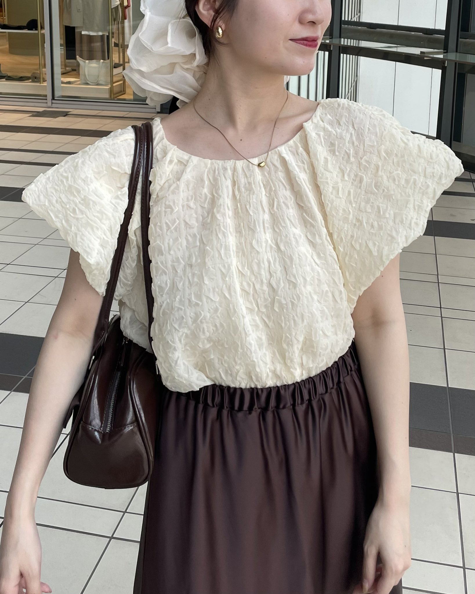 【新品タグ付き】mysty woman スタンドラグランWコート　M 白 正規代理店 woman 新品タグ付き】mysty スタンドラグランWコート