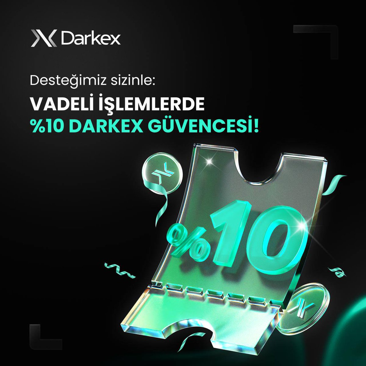 ATY 𝕏 (@cryptoaty) on Twitter photo Kaldıraçlı İşlemlerde Benim Gibi Risk Almayımı Sevıyorsun ?
<a href="/DarkexGlobal/">Darkex Global</a> pozisyon Likide Olursa %10 geri sana iade ediyor Ve Bu Tutarda Sınır Yok Örnek Veriyorum Ahmetın 1000$ İşlemi Likide oldu 100$ borsa iade ediyor ister işlem aç ister USDT olarak çek.
Bu destek, işlem Kaldıraçlı İşlemlerde Benim Gibi Risk Almayımı Sevıyorsun ?
<a href="/DarkexGlobal/">Darkex Global</a> pozisyon Likide Olursa %10 geri sana iade ediyor Ve Bu Tutarda Sınır Yok Örnek Veriyorum Ahmetın 1000$ İşlemi Likide oldu 100$ borsa iade ediyor ister işlem aç ister USDT olarak çek.
Bu destek, işlem