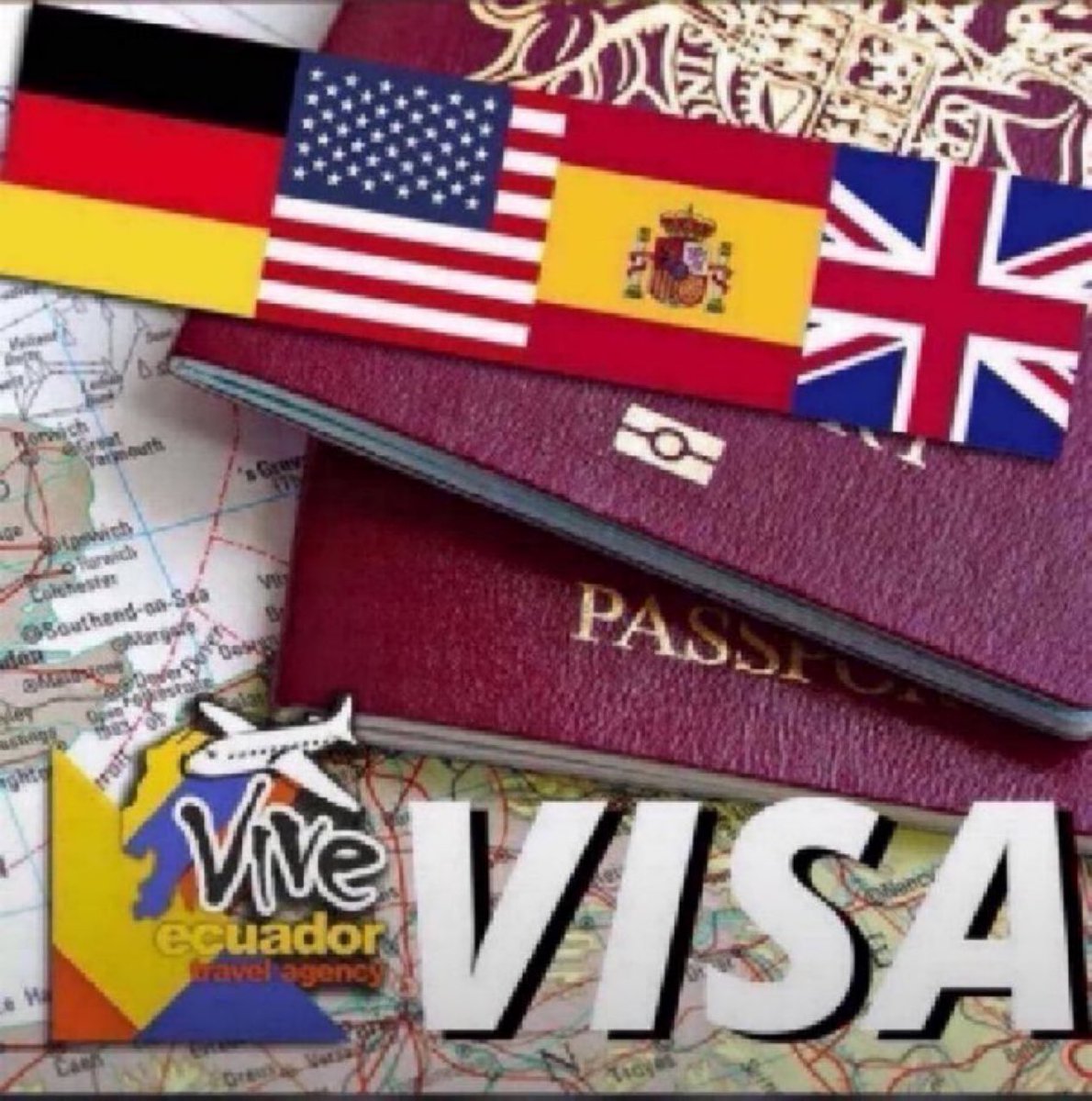 Quieres viajar y no tienes VISA? 
Te asesoramos, llenamos formularios y agendamos citas en consulado.
#ViveEcuador Travel Agency
📲0987002713