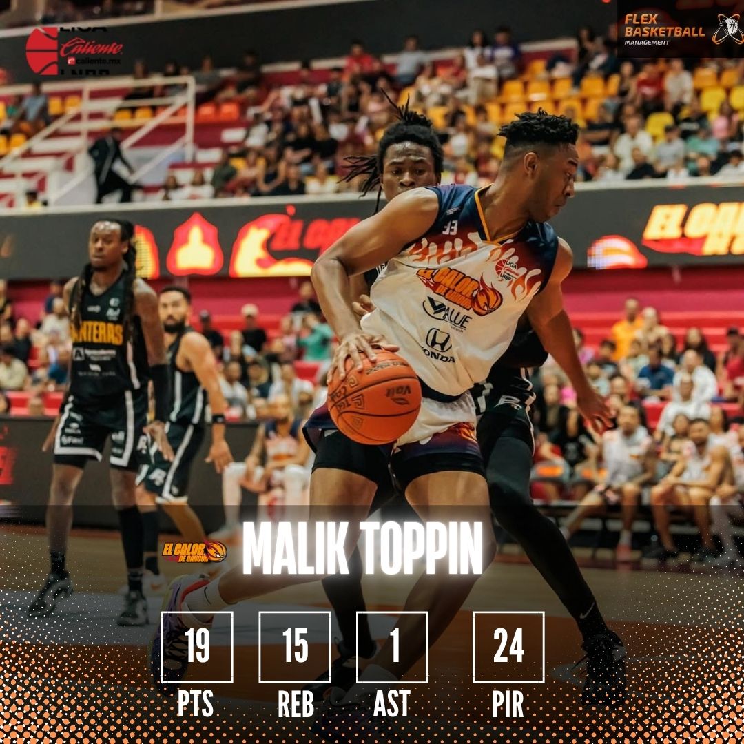 Back to Back MVP performances from Malik Toppin in <a href="/LNBPoficial/">Liga Caliente.mx LNBP</a> 🔥😤
