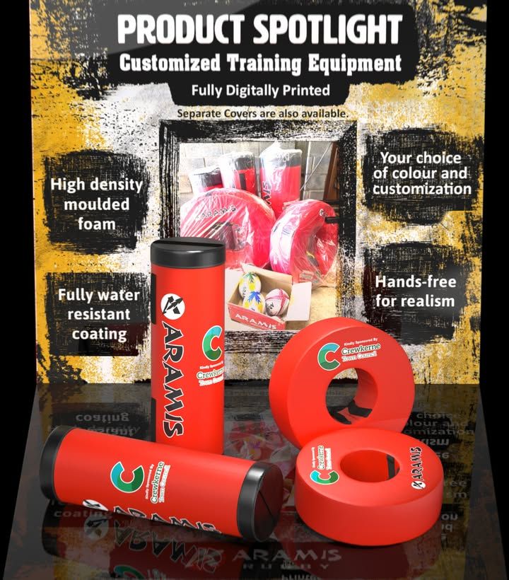 Equip your rugby training regime with the most trusted and affordable training equipment for all age groups and to fit all budgets- 
aramisrugby.co.uk
#grassrootsrugby #rugbyunion #RugbySeason #trainingequipment