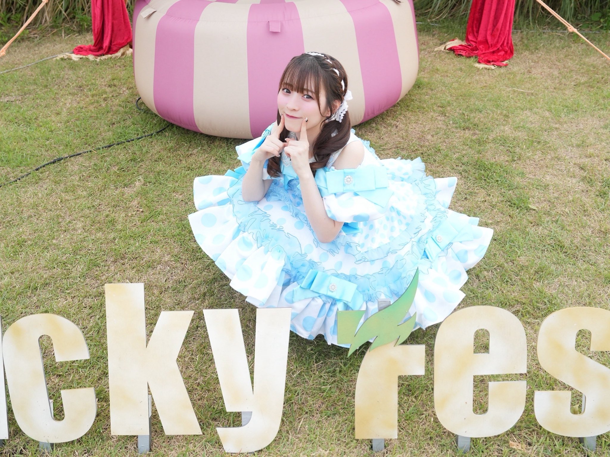 CUTIE STREET 梅田みゆ 推しタオル 梅田みゆ 推しアピ 涼しく タオル きゅーすと CUTIE STREET