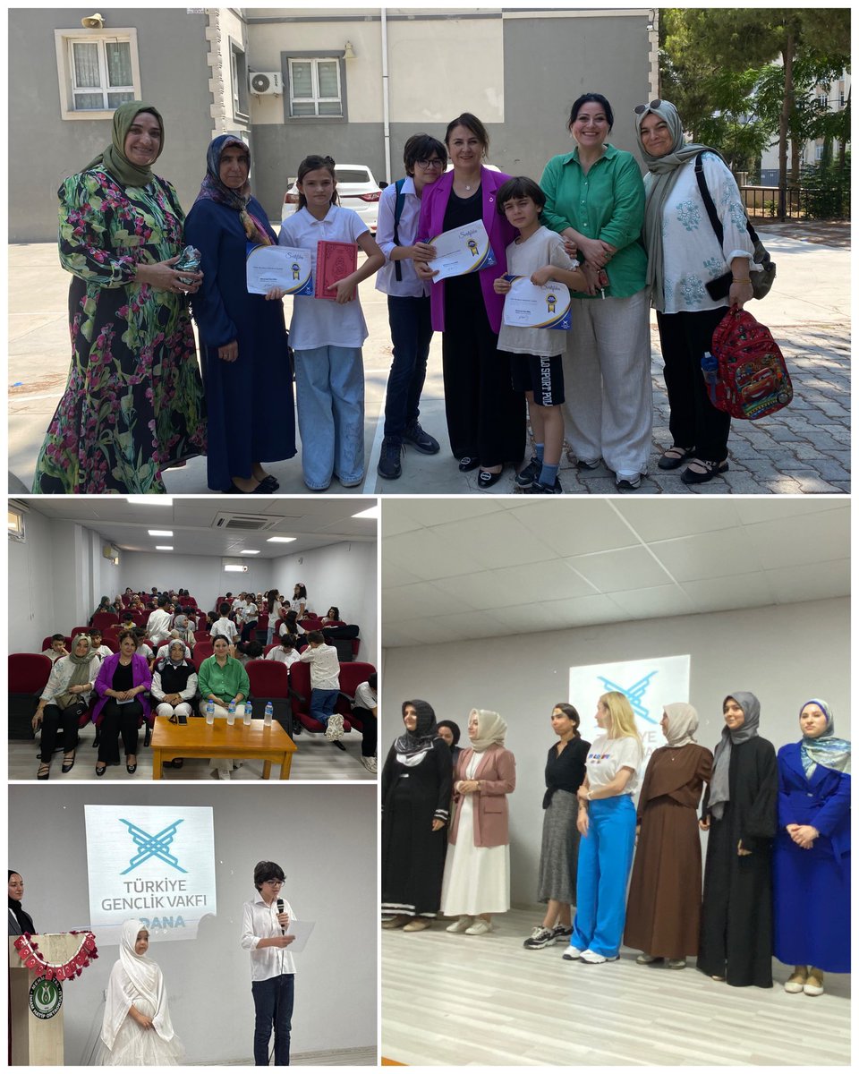 📍 Çukurova
TÜGVA İl Temsilcisi Muhammed Cihat Unsal ve Milli Eğitim Müdürü Kemal Kavak’ın katılımıyla Mehmet Tal İmam Hatip Ortaokulu TÜGVA Yaz Okulu kapanışına katılım sağladık.
Emeği geçen tüm eğitmenlerimize ve gönüllülerimize teşekkürler.

<a href="/tugbaisikercan/">Tuğba IŞIK ERCAN</a> 
<a href="/Tamer_Dagli/">Tamer Dağlı 🇹🇷</a>