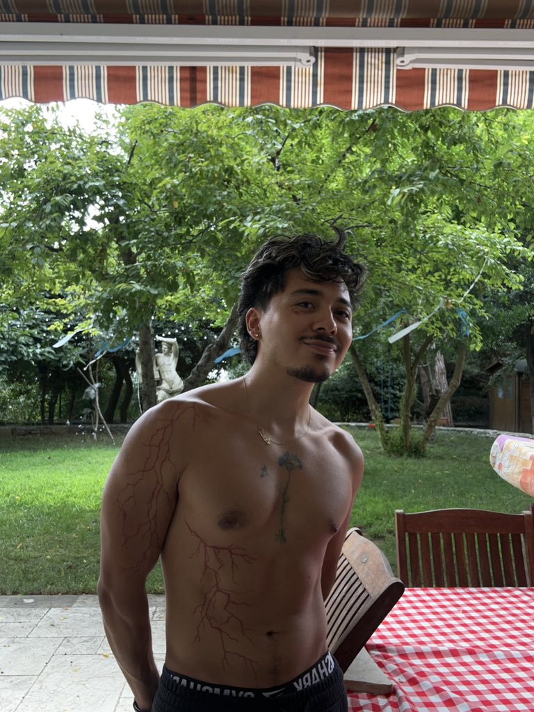 back to the shirtless content