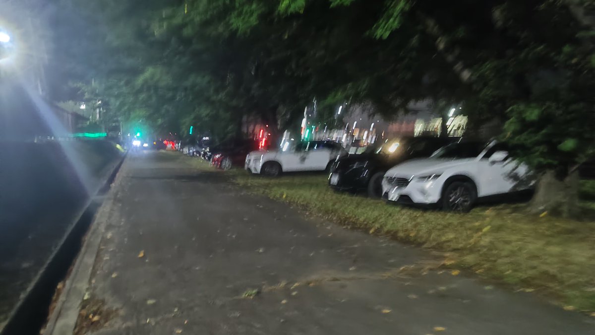 MeikobuSan's tweet photo. 清原の工業団地、グリーンスタジアム付近のグリーンベルト
違法駐車だらけ
こいつら歩道も普通に走るし、危ないからちゃんと取り締まって欲しいものです
#うつのみや花火 https://t.co/1c7lAB4x40