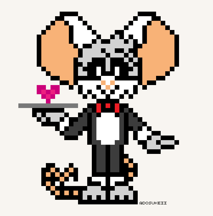 Made a lil pixel art of #Fondue from the #DaydreamCritters 🐀

( I never do pixel art but it's been fun on wplace.live )