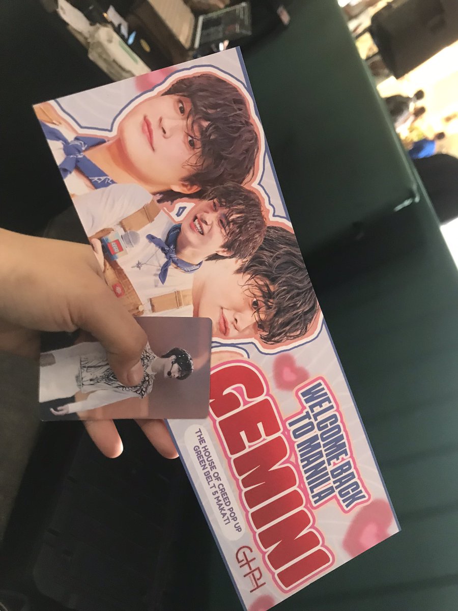 J01_03_99's tweet photo. Day 2 ✅
Sulit yung pag hihirap sa sakin ng paa at gutom😭😭
(Sorry for the blurred images di nakikisama yung phone ko😭)

@imnotelai @imnangeee 
GEMINI FRAGRANCE IS CREED 

#CreedPHxGemini
#TheHouseofCreed 
#Gemini_NT #เจมีไนน์ @gemini_ti https://t.co/VjsEXGeL6f