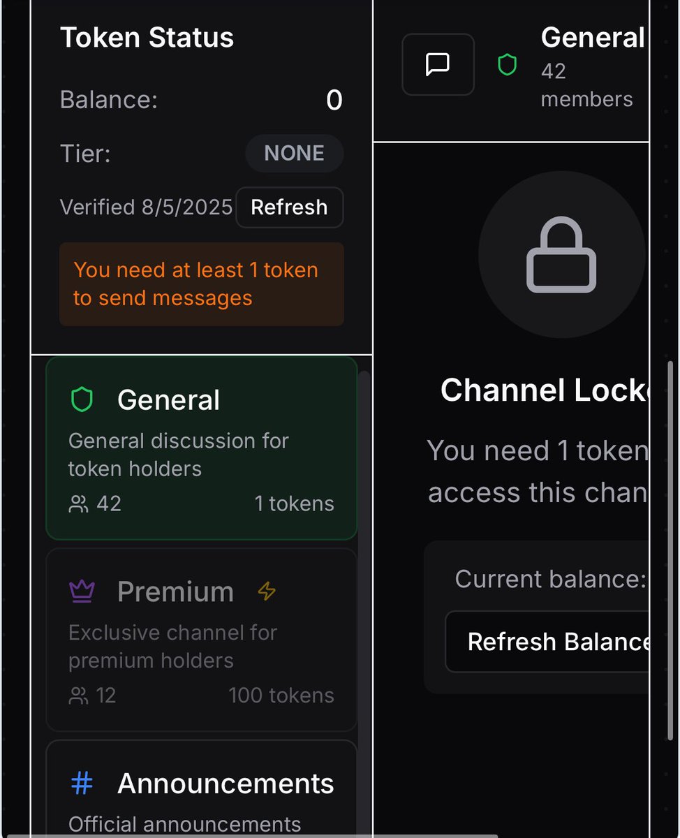 We deleted our TG comms 

Too many WL farmers 

Be on the lookout for more token gated opportunities 

Cope harder