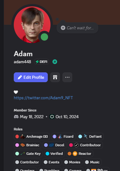 Yooo GDefi fam 🫰

Weekend vibes just got better – officially rocking my new Archimage role! ❤️

Huge thanks to the amazing <a href="/defiapp/"></a> team for the love &amp; trust. Let’s make magic! ✨🔥

<a href="/defiapp/"></a> <a href="/Pentosh1/">🐧</a>
<a href="/doranmaul/">Doran</a> <a href="/Kavsss0_0/">Kavsss 🎩</a>
<a href="/libertaphoenix/">Liberta Phoenix 🎩</a> <a href="/IXXXIII2/">I.X.23. 🎩</a> 

$HOME #DeFi $DeFi