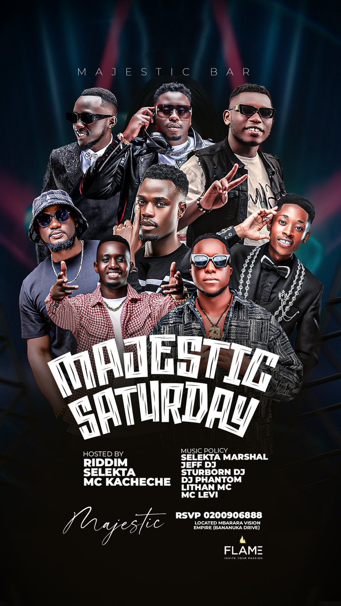 Party nice with La cream 

Majestic Saturdays