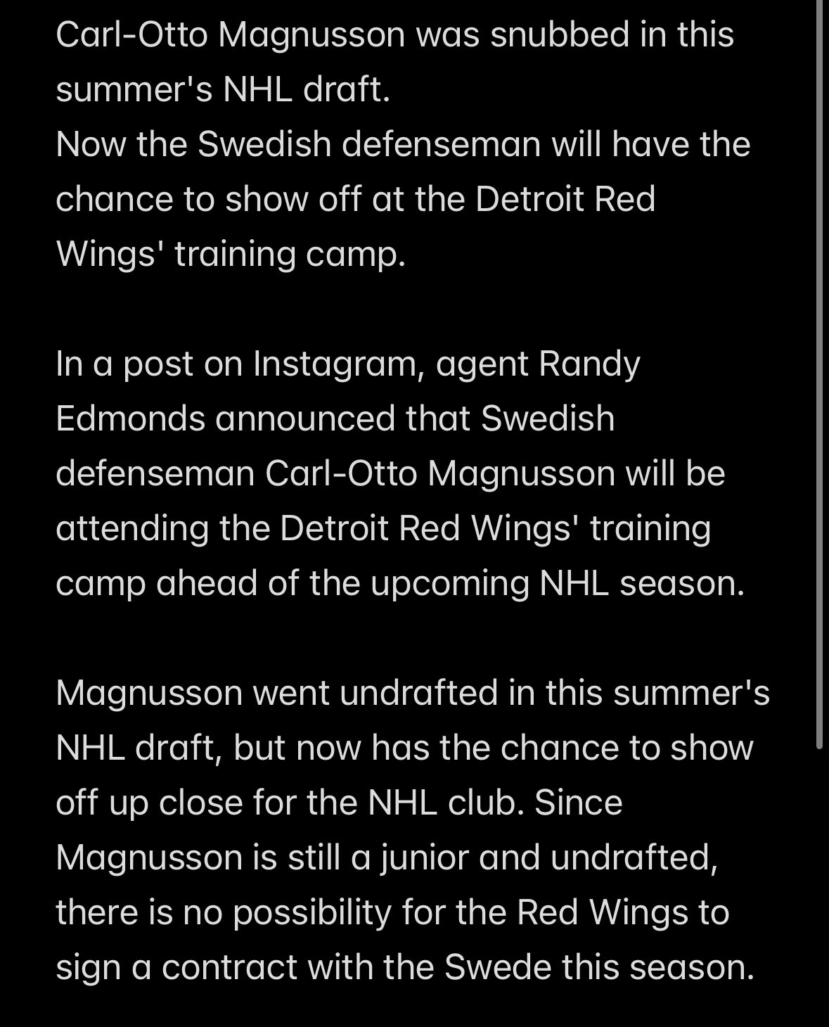 Red Wings Prospects (@LGRWProspects) on X