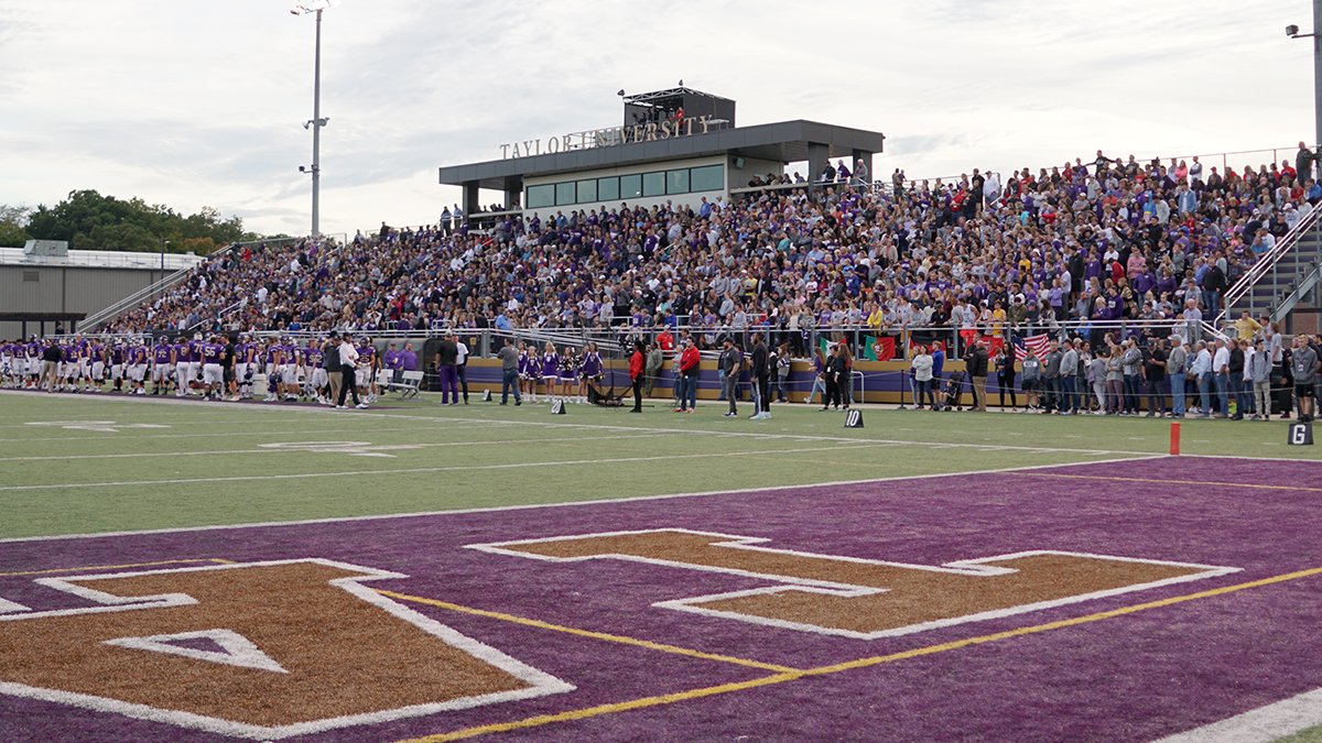 CFB Home (@cfbhome) on Twitter photo Stadium of the Morning 🥞
🏟️ Turner Stadium
✔️ Capacity: 4,400
📍Upland, Indiana
Home of <a href="/TrojansFBL/">Taylor Football</a> Stadium of the Morning 🥞
🏟️ Turner Stadium
✔️ Capacity: 4,400
📍Upland, Indiana
Home of <a href="/TrojansFBL/">Taylor Football</a>