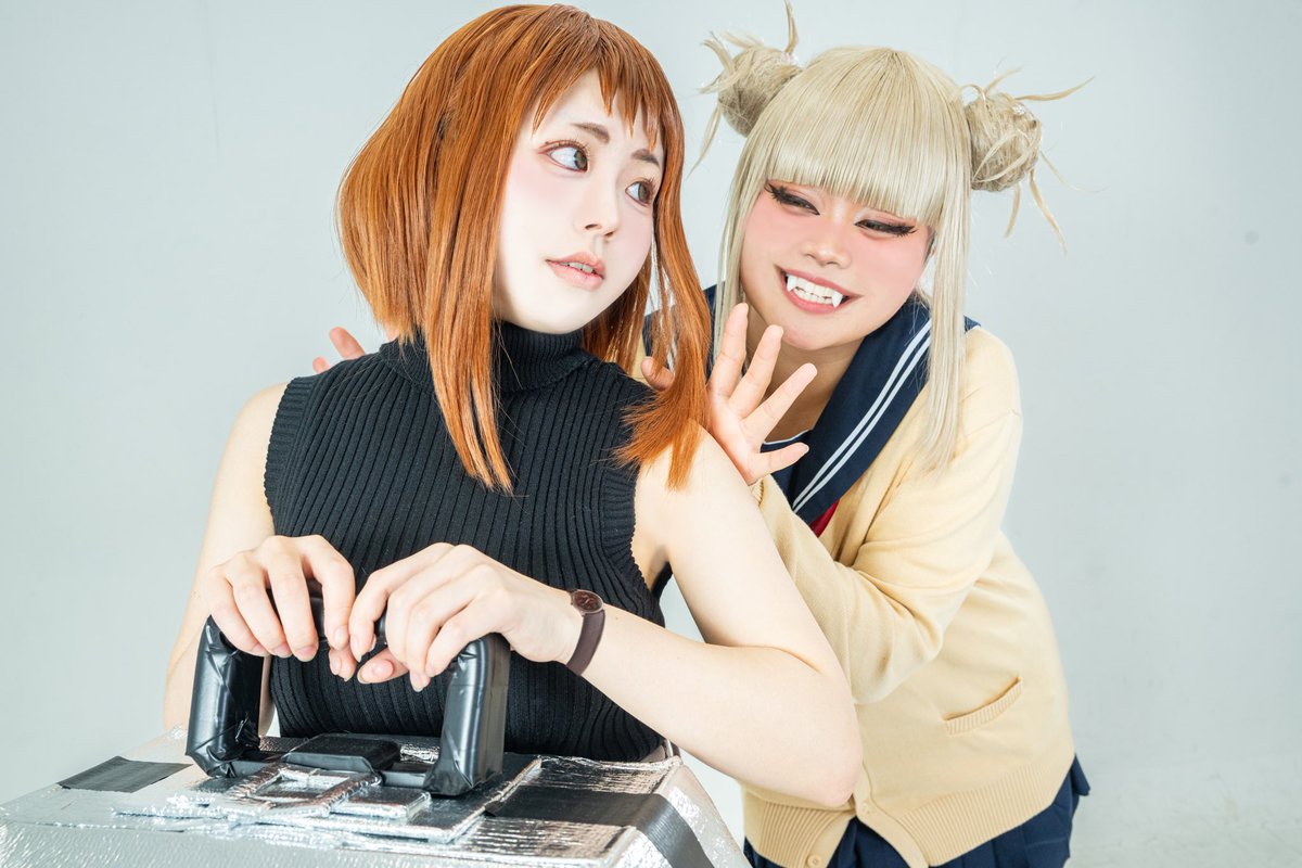 Kura_ge1109's tweet image. cosplay/MHA
麗日お茶子🍵トガヒミコ🩸

私の大好きなお茶子ちゃんは
  　&quot;もっと&quot;、&quot;もっと&quot;好きに生きてね！

.

 #コスプレ  #cosplay  #麗日お茶子コスプレ  #トガヒミココスプレ