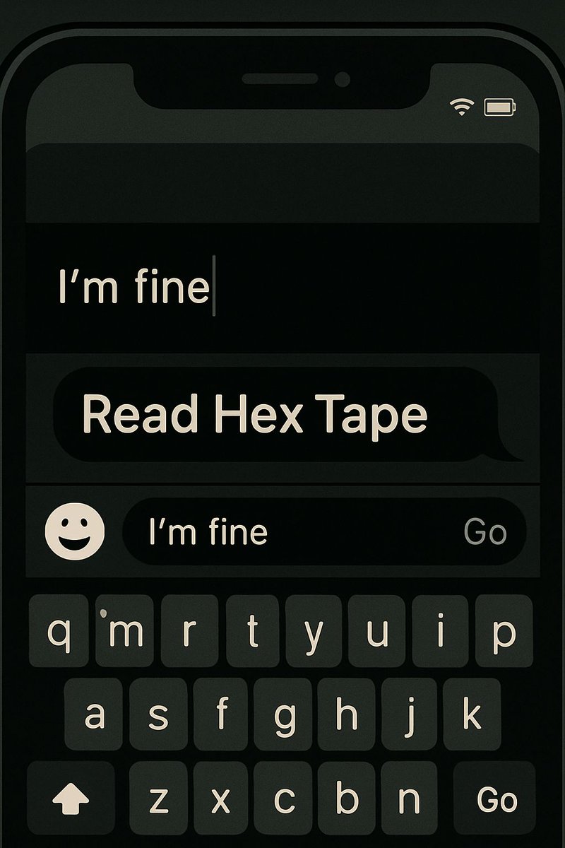 the_margret's tweet image. Autocorrect knows you’re lying.
Might as well read Hex Tape. It’s cheaper than therapy and types itself.
🔗 BookHip.com/VKMCHCL

#booksky #hexcore #autocorrectbetrayal #imfine #cyberpunkreads #textingtruth #sadtechmemes