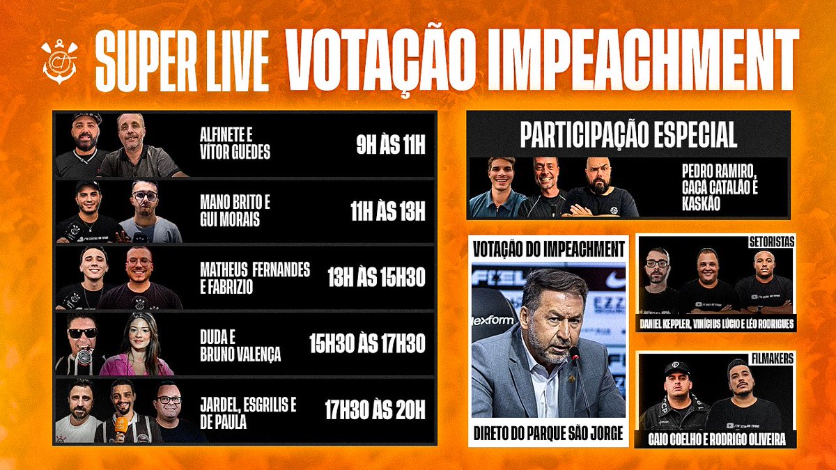 Central do Timão tweet media