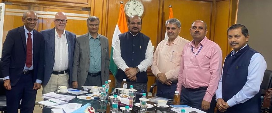 Indian Council of Agricultural Research. (@icarindia) on Twitter photo Today in New Delhi, a meeting on the proposed India–USA–IITA Nigeria project to enhance soybean productivity was chaired by Prof. Ramesh Chand, Member <a href="/NITIAayog/">NITI Aayog</a>. Dr. M.L. Jat, DG ICAR, Prof. Karim, Dr. George Smith (MSU) & ICAR scientists participated. #ICAR <a href="/ChouhanShivraj/">Shivraj Singh Chouhan</a> Today in New Delhi, a meeting on the proposed India–USA–IITA Nigeria project to enhance soybean productivity was chaired by Prof. Ramesh Chand, Member <a href="/NITIAayog/">NITI Aayog</a>. Dr. M.L. Jat, DG ICAR, Prof. Karim, Dr. George Smith (MSU) & ICAR scientists participated. #ICAR <a href="/ChouhanShivraj/">Shivraj Singh Chouhan</a>